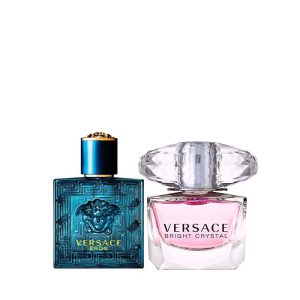 Combo Nước Hoa Mini Versace Eros Edt 5ml - Versace Bright Crystal Edt 5ml